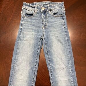 American Eagle Outfitters Light Blue Skinny Jeans